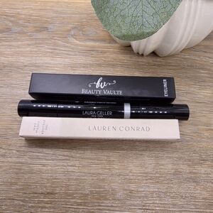 3 Black Lauren Conrad Beauty Vaulte & Laura Geller Black Eyeliner Line / Define